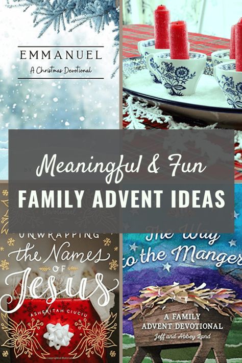 Meaningful Advent Calendar Ideas, Advent Devotions For Families, Advent Ideas For Families, Advent Family Devotions, Advent Calendar Christian, Advent Family, Family At Christmas, Cool Advent Calendars, Family Ministry