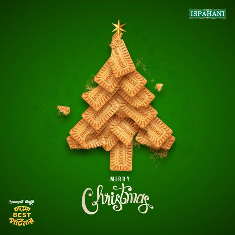 Ispahani biscuits social media posts on Behance Biscuit Poster Design, Christmas Food Advertising, New Year Creatives For Social Media, Christmas Creative Ads Design, Christmas Poster Design Ideas, Christmas Social Media Posts, New Year Social Media Post, Christmas Social Media Post, New Year Social Media