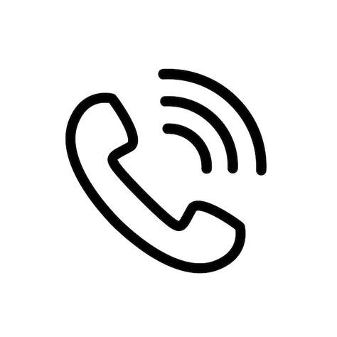 Phone call icon isolated on white backgr... | Premium Vector #Freepik #vector #telephone #volume-icon #call-button #telephone-call Phone Call Icon, Call Icon, Call Logo, Massage Pictures, About Phone, Phone Logo, Favorite Movie Quotes, Gray Aesthetic, Phone Icon