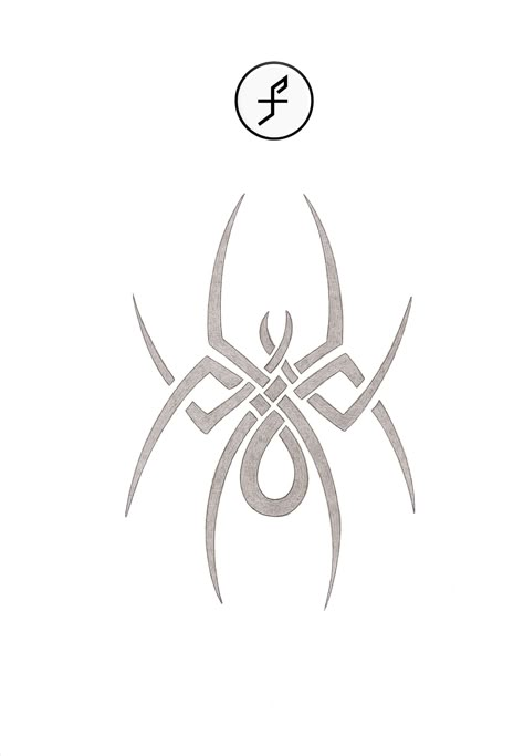 Spider I Spiderman Symbol Ideas, Spidersona Logo Ideas, Lolth Spider Queen Symbol, Spider Symbol Art, Wolf Spider Art, Oc Tattoo, Spider Emblem, Spider Verse Oc, Witchy Room Ideas