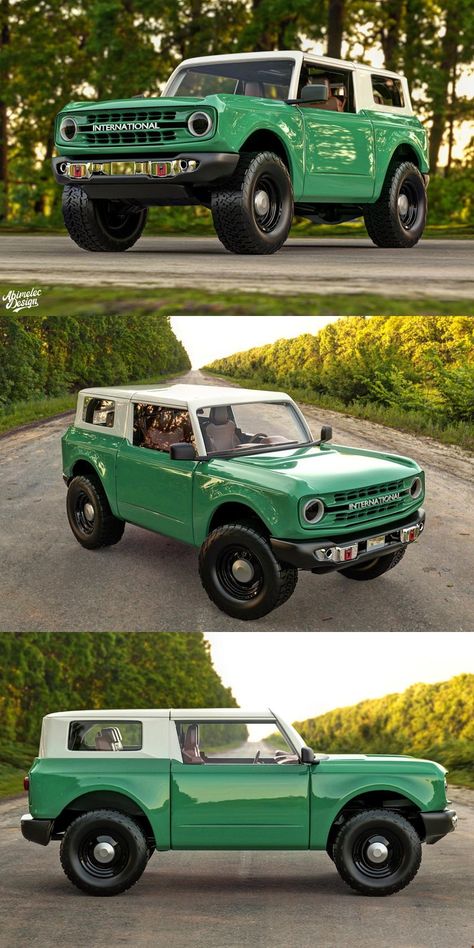 A New International Harvester Scout Would Be Awesome. Seriously point us toward the waitlist. International Pickup Truck, Studebaker Trucks, International Harvester Scout, International Harvester Truck, International Scout, International Harvester, Us Cars, Vintage Trucks, Classic Cars Trucks