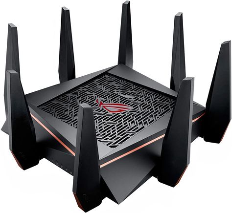 50 Awesome Gaming Room Setups [2023 Gamer's Guide] Best Wifi Router, Gaming Router, Best Router, Router Wifi, Wifi Booster, Video Game Rooms, Wireless Routers, Wifi Signal, Gaming Room Setup