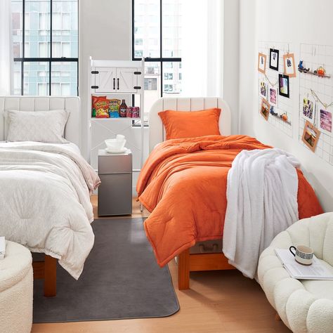 Neon Nights - Coma Inducer® Oversized Comforter Set - Neon Orange - Bed Bath & Beyond - 39389984 Orange Bed, Oversized Comforter, Neon Nights, Studio Furniture, Bedding Stores, Dream Apartment, Comforter Set, Neon Orange, Long Day