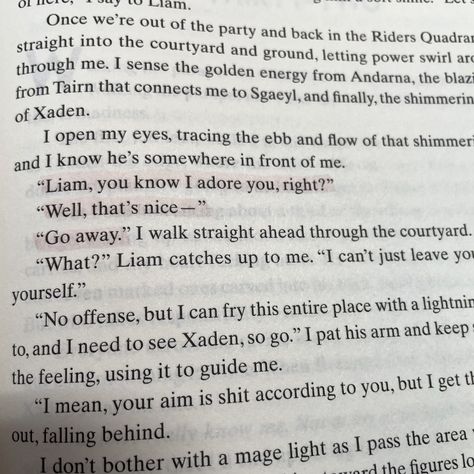 more fourth wing annotations ⚠️ spoiler warning ⚠️ tairn is hilarious but the last quote 🥹 . . . . . . #bookquotes #bookannotations #bookstagram #booksta #fourthwing #romantasy #booklover #annotatedbooks #xadenriorson #violetsorrengail #xadenandviolet #bookaesthetic #bookrecs #romantasybooks #bookcommunity #bookannotations Tairneanach Fourth Wing Quotes, Fourth Wing Incorrect Quotes, Tairn Fourth Wing, Fourth Wing Annotations, Fourth Wing Quotes, Wing Quotes, 4th Wing, Iron Flame, Wings Book