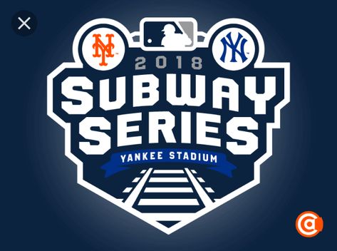 Subways Series at Yankee Stadium - July 20th - 22nd Ny Subway, Game Logos, Subway Series, Sports Design Ideas, Yankee Stadium, Ny Yankees, Game Logo, Juventus Logo, Sports Design