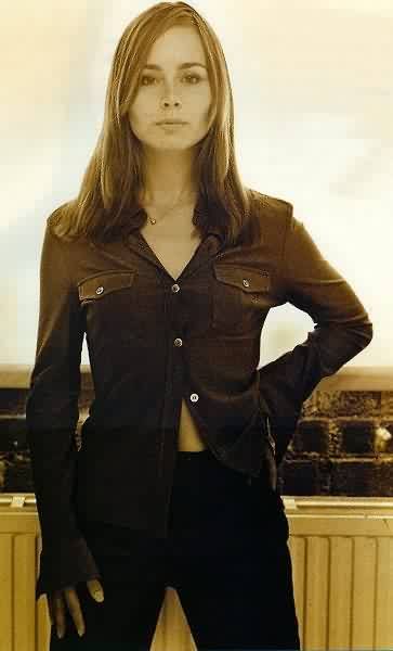 Tara Fitzgerald. I have enjoyed her in several films. Her performance in "Brassed Off" was especially moving. Oh, and I find her, you know. attractive. Tara Fitzgerald, British Celebrities, Hero Movie, English Actresses, Leather Jacket, Log In, Actresses, Log, Celebrities