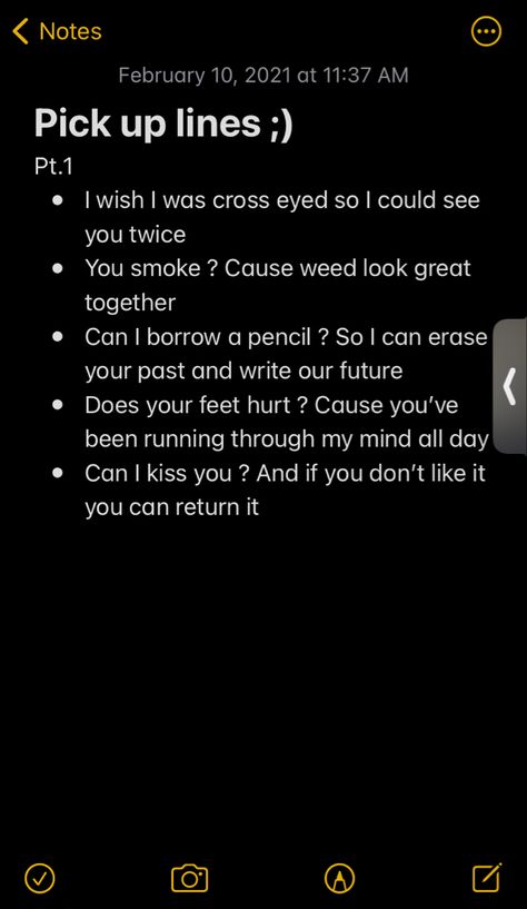 #pickuplines #funny #tiktok #single #ideas #flirt Pick Up Lines About Eyes, Eyes Pick Up Lines, Tiktok Pick Up Lines, Rare Pick Up Lines, Cursed Pickup Lines, Funny Pick Up Lines For Friends, Smooth Pick Up Lines For Him, Smoothest Pick Up Lines, Rizz Pick-up Line Knock Knock