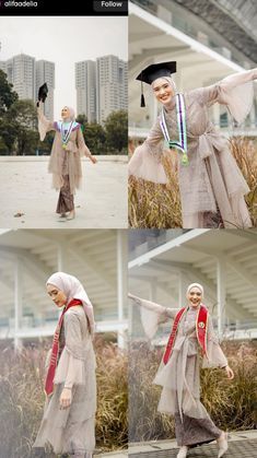 Model Kebaya Wisuda, Model Dress Kebaya, Braidsmaid Dresses, Kebaya Modern Dress, Tutorial Hijab Pashmina, Dress Pesta, Kebaya Muslim, Kebaya Dress, Tutorial Hijab