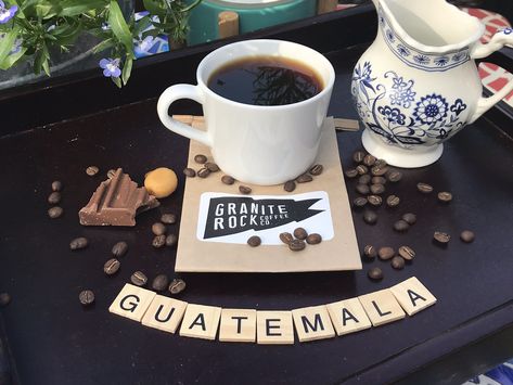 Guatemala Coffee, Granite Rock, Coffee Bean Grinder, Coffee Photos, Arabica Coffee, Coffee Tasting, Caramel Flavoring, Fire Roasted, House Smells