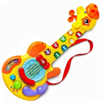 Giraffe Tail, Vtech Baby Toys, Guitar Kids, Cool Electric Guitars, Music Toys, Animal Sounds, Cute Giraffe, Indoor Toys, Musical Toys