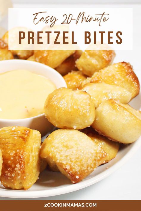 These irresistible pretzel bites with pizza dough are golden, bite-sized gems that deliver a delicious blend of chewy and crispy textures, and a hint of saltiness. An easy-to-make snack that can be in your mouth in less than 20 minutes. Dip them in cheese dip for perfect appetizer for Super Bowl, New Years Eve, or any day. #pretzelbitesfrompizzadough Pretzel Bites With Pizza Dough, Pretzels Bites, Pretzel Maker, Pretzel Balls, Stuffed Pretzels, Peanut Butter Pretzel Bites, Pizza Twists, Mustard Dip, Gluten Free Pretzels