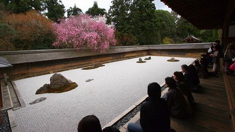 Kyoto Travel: Ryoanji Temple Ryoanji, Zen Rock Garden, Temple Gardens, Japanese Travel, Japan Itinerary, Kyoto Travel, Video Garden, Garden Villa, Luxury Garden