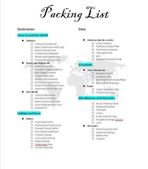 Holiday Packing List, Trip Essentials Packing Lists, Holiday Packing Lists, Travel Packing Essentials, Pack List, Vacation List, Travel Packing Checklist, Vacation Checklist, Travel Packing List