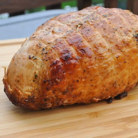 Pit Boss Smoked Boneless Turkey Breast - Mad Backyard Smoked Boneless Turkey Breast, Grill Mad, Pit Boss Pellet Grill Recipes, Smoked Turkey Breast Recipe, Boneless Turkey Breast, Pit Boss Pellet Grill, Pellet Smoker Recipes, Slow Cooker Turkey Breast, Smoked Turkey Recipes