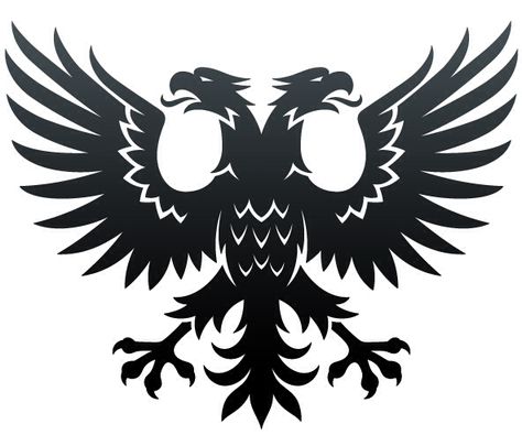 Protection two-headed eagle Tower Tattoo Design, Tower Tattoo, Bird Tattoo Meaning, Bird Tattoo, Tattoo Meaning, Tattoo Design, Tower, White, Black