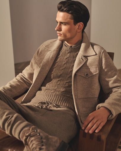 Pre-Fall 2020 Collection - Men's | Ralph Lauren Captain America Suit, Simon Nessman, Purple Label, Men Fashion Casual Outfits, Moda Vintage, Dove Grey, Tailored Suits, Women's Handbags, Gentleman Style