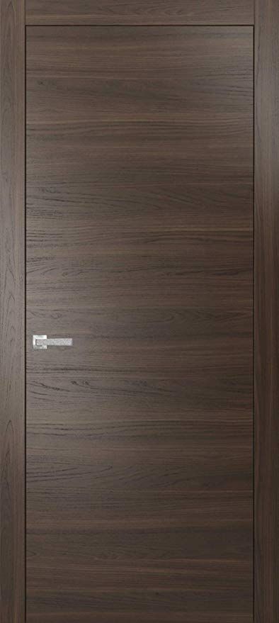 Brown Doors Interior Modern, Dark Brown Doors Interior, Dark Brown Door, Regalos Ideas, Modern Doors, Solid Door, Brown Rooms, Minimalist Living Room Design, Brown Doors