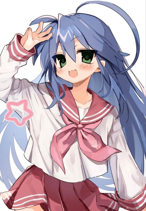 konata izumi ~ lucky star Izumi Konata, Konata Izumi, Scene Drawing, Really Cool Drawings, 캐릭터 드로잉, Anime Cat, Manga Covers, Lucky Star, Cartoon Jokes