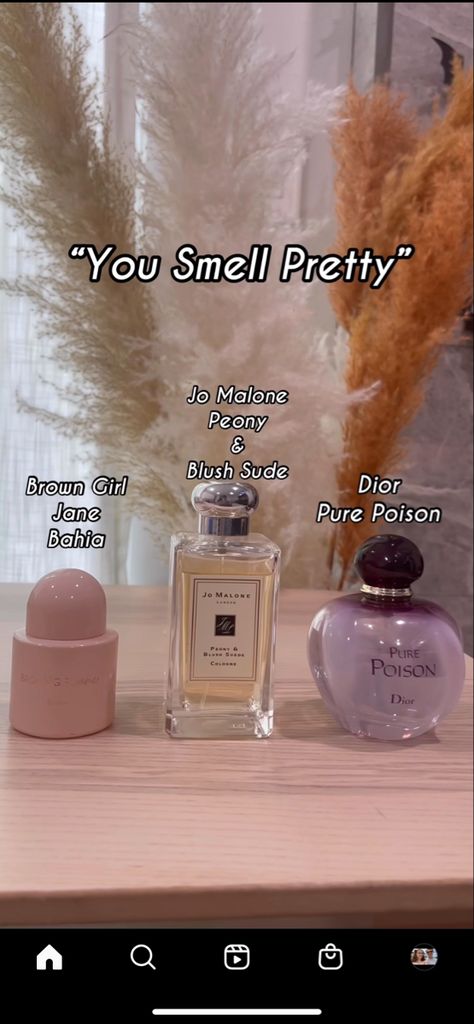 Perfume Jo Malone Peony, Jo Malone Perfume, Peony Blush Suede, Brown Girl, Perfume Collection, Smell Good, Wedding Styles, Hand Soap Bottle, Body Care