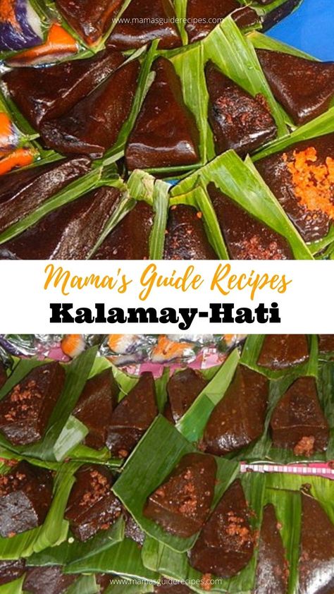 Filipino Native Food - Mama's Guide Recipes Bitsu Bitsu Recipe, Tikoy Recipe, Kalamay Recipe, Homemade Mexican Salsa, Biko Recipe, Filipino Kakanin, Philippine Food, Pinoy Dessert, Mexican Salsa Recipes