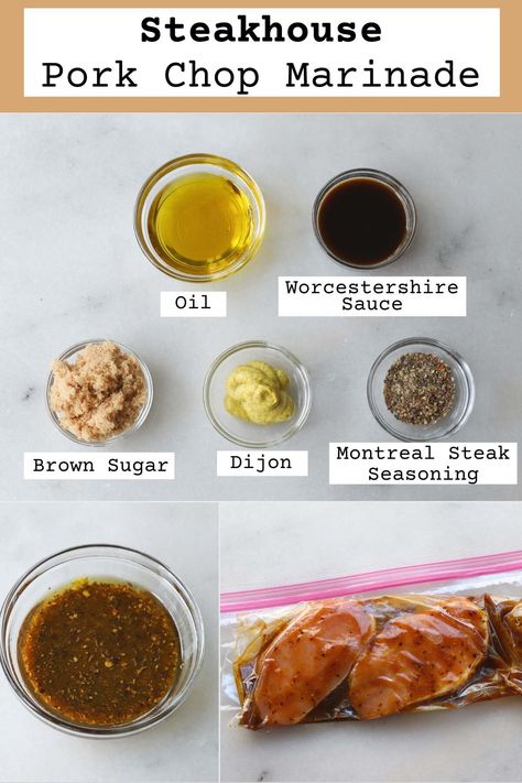 Best Pork Chop Marinades Pork Chop Marinades, Best Pork Chop Marinade, Pork Chop Marinade Recipes, Healthy Pork Chop Recipes, Pork Chop Marinade, Pork Chop Recipes Grilled, Pork Chop Seasoning, Marinated Pork Chops, Keto Carnivore