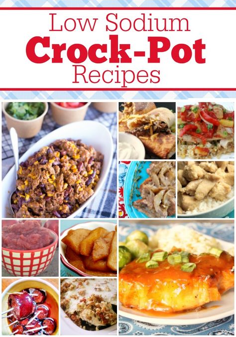 Are you on a low sodium diet? Many slow cooker recipes are full of salt but we have a collection of over 115 delicious Low Sodium Crock-Pot Recipes that are under 480 mg of sodium per serving for you to enjoy! #CrockPotLadies #CrockPot #SlowCooker #Recipes #LowSodium Recipes Low Sodium, Pku Diet, Coffee Bad, Dieting Food, Low Sodium Recipes Heart, Sleeping Schedule, Salt Free Recipes, Heart Healthy Recipes Low Sodium, Low Salt Recipes