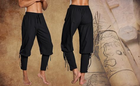 Pirate Pants, Viking Pirate, Jedi Cosplay, Crown Aesthetic, Clothes Reference, Sailor Pants, Dressup Party, Steampunk Clothing, Pirate Costume