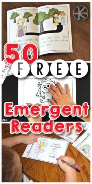 Emergent Readers Free, Emergent Readers Kindergarten, Easy Reader Books, Sight Word Readers, Decodable Books, Kindergarten Reading Activities, Kindergarten Books, Kindergarten Lesson Plans, Kindergarten Lessons