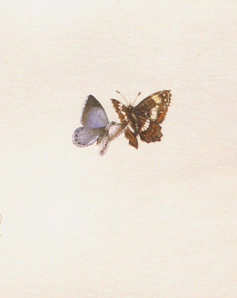 . Two Butterflies Aesthetic, Love Illustration Art Aesthetic, Vintage Love Poster, I Love You Aesthetic Vintage, Butterflies Drawing, Two Butterflies, Aesthetic Butterfly, Arte Grunge, Butterfly Illustration