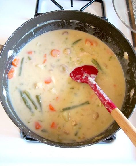 Japanese White Cream Stew - Pickled Plum Food And Drinks Japanese Cream Stew, Cream Stew, Stew With Chicken, Chicken Pot Pie Soup Recipe, Creamy Chicken Stew, Japanese Chicken, Chicken Pot Pie Soup, Stew Chicken Recipe, Pinoy Food