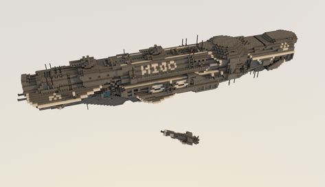 Minecraft Ship Design, Minecraft Spaceship Build, Lancer Battlegroup, Minecraft Battleship, Minecraft Space Station, Minecraft Sci Fi Builds, Minecraft Airship, Minecraft Spaceship, Minecraft Ship