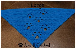 Free Crochet Dog Scarf Patterns, Free Pet Bandana Pattern, Cat Bandana Crochet, Crochet Dog Bandana Free Pattern Easy, Crochet Pawprint, Dog Bandana Pattern Crochet, Crochet Dog Scarf Free Pattern, Crochet Dog Accessories Free Pattern, Dog Bandana Crochet Pattern