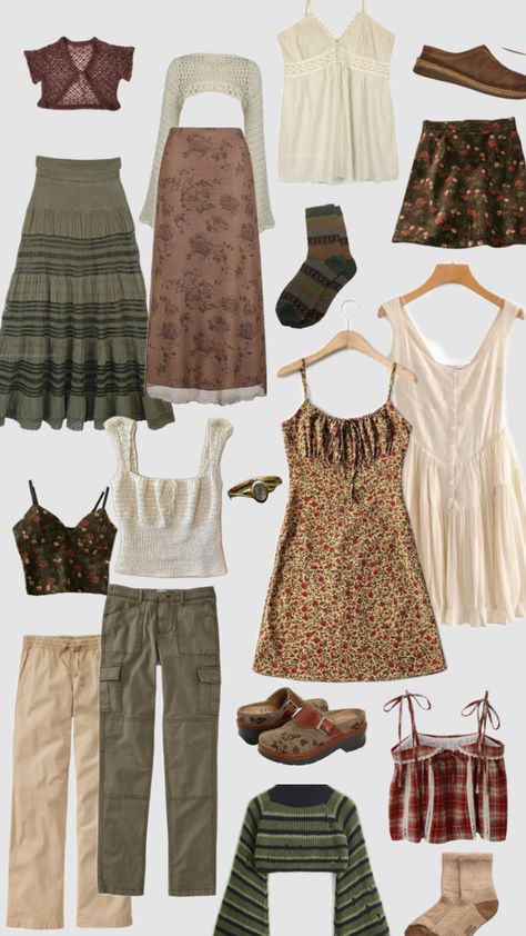 applecore outfit inspiration #vintage #outfit #apple #dress #vibes #aesthetic Applecore Outfit, Earthy Fashion, Apple Dress, Earthy Style, Work Fits, Earthy Outfits, Future Style, Vintage Outfit, Clothes And Shoes