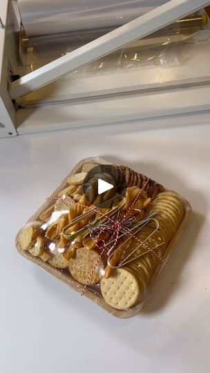 1.5M views · 52K reactions | Comment “That’s a wrap” for wrap machine link. 

This machine is so fun to use and really makes everything look more professional. 

Sure it’s a little investment but surely one worth making. ✨🤩

______________________________
#thechattymouse #charcuterieboard #grazeboard #grazingplatter #cheesegirls #charcuteriebusiness | Christina Ardema | Christian French · Meet Me At Our Spot Gift Board Ideas, Meet Me At Our Spot, Charcuterie Gifts, Charcuterie Ideas, Charcuterie And Cheese Board, Catering Ideas, Money Making Ideas, Charcuterie Board, Money Making