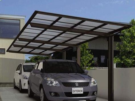 Pergola Modern, Car Porch Design, Modern Carport, Car Ports, Car Porch, Car Shed, Pergola Diy, Pergola Carport, Car Port