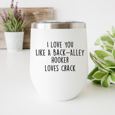 Funny Cup Quotes, Cup Decals For Women, Funny Vinyl Decals For Cups, Funny Sayings For Cups, Funny Cup Decals, Farmhouse Decals, Cricket Designs, Sticker Mirror, Cup Decals