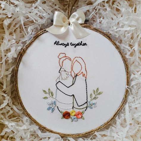 Friends embroidery hoop Embroidery Designs For Best Friend, Best Friend Embroidery Patterns, Embroidery Designs Best Friends, Embroidery Hoop For Friends, Embroidery Designs For Friends, Best Friends Embroidery Hoop, Sister Embroidery Designs, Embroidery Best Friends, Best Friend Embroidery Design