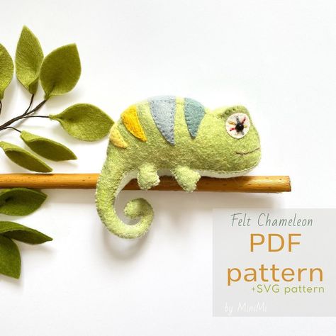 @minimi_things • Instagram photos and videos Chameleon Pattern, Felt Patterns Free, Felt Animal Patterns, Hand Stitches, Wool Applique Patterns, Tools List, Felt Owl, Felt Patterns, Slow Stitching