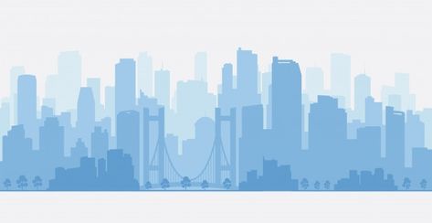 City Panorama, Skyline Drawing, Bunny Sketches, City Project, Elevation Drawing, City Vector, Anime City, Abstract City, City Background