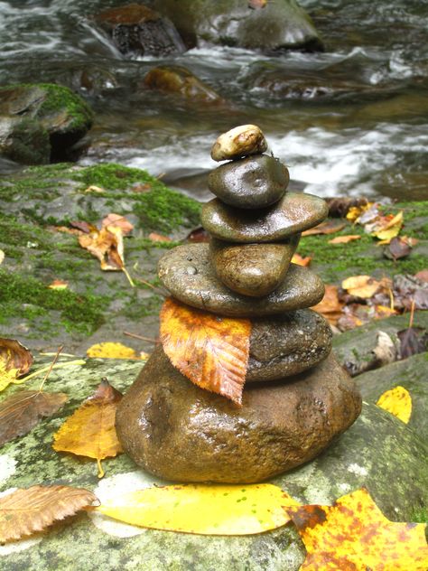 Rock Cairn Rock Cairns, Witch Balls, Rock Cairn, Balanced Life, Ap Art, Cairns, Bird Bath, North Carolina, Zen