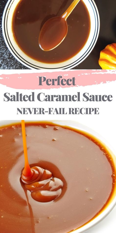 Salted Caramel Sauce Recipe, Bourbon Caramel Sauce, Microwave Caramels, Bourbon Caramels, Butterscotch Sauce, Caramel Recipes Sauce, Homemade Caramel Sauce, Salted Caramel Sauce, Caramel Recipes