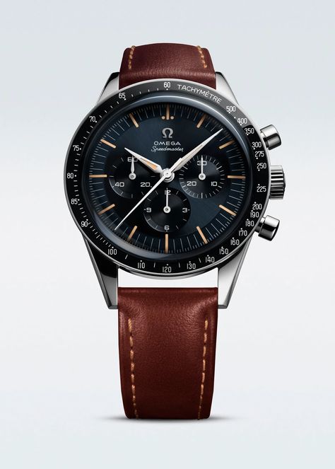 The latest Omega Speedmaster reminds us why it'll forever be a goddamn legend | British GQ Omega Speedmaster Racing, Apollo 11 Mission, Omega Speedmaster Moonwatch, Moon Watch, Omega Watches, 65th Anniversary, Speedmaster Professional, Moon Collection, Omega Speedmaster