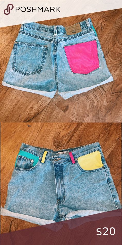 Denim Shorts Painting, Jean Short Painting Ideas, Painting Shorts Ideas, Painting Jean Shorts, Pinturas Em Shorts Jeans, Painted Shorts Ideas, Custom Shorts Jeans, Shorts Painting Ideas, Shorts Pintados