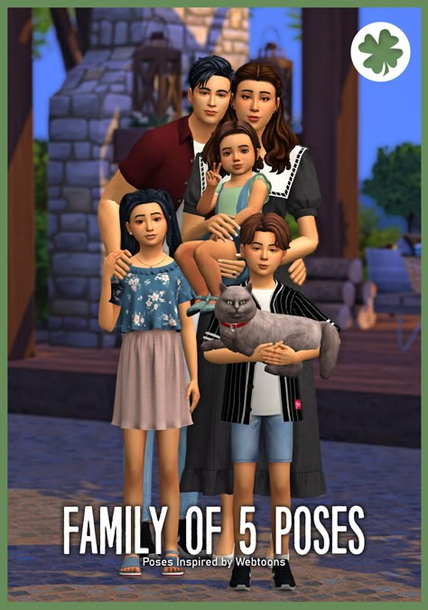 Family Of 5 Sims 4 Poses, Sims 4 Family Of 5 Poses, Sims 4 Big Family Poses, Sims 4 Poses Family, Family Poses Sims 4, Family Of 5 Poses, Sims 4 Family Poses, Post Poses, Sims 4 Wedding Dress