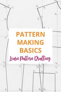 Drafting Your Own Sewing Patterns, Drafting Clothing Patterns, How To Make A Sewing Pattern From Clothes, Basic Clothes Sewing Patterns, Create Sewing Pattern, Draft Pattern From Clothes, Sewing Pattern Blocks, How To Pattern Draft, Basic Patterns Sewing