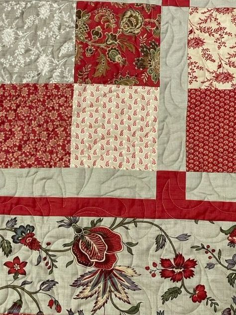 French Country Quilts Pattern, French General Quilts Ideas, French General Quilts Pattern, French General Quilts, French Country Quilt, French General Fabric, French Country Fabric, French Quilt, Charm Pack Quilt Patterns