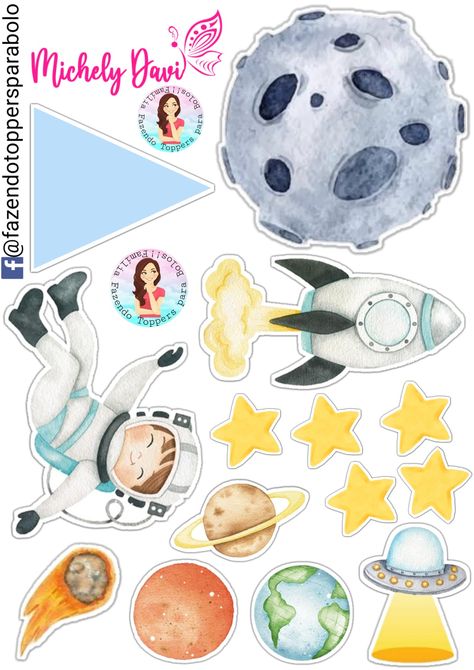 Astronaut Stickers Printable, Boy Printable, Space Boy, Birthday Cards Diy, Printable Tags, Kids Boxing, Book Inspiration, Dance Choreography Videos, Printable Stickers