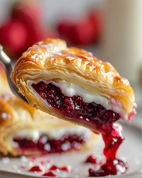 Cherry Danish Recipe, Optimal Recipes, Cherry Danish, Cherry Pie Filling Recipes, Danish Pastries, Danish Recipe, Cream Cheese Danish, Pie Filling Recipes, Danish Pastry