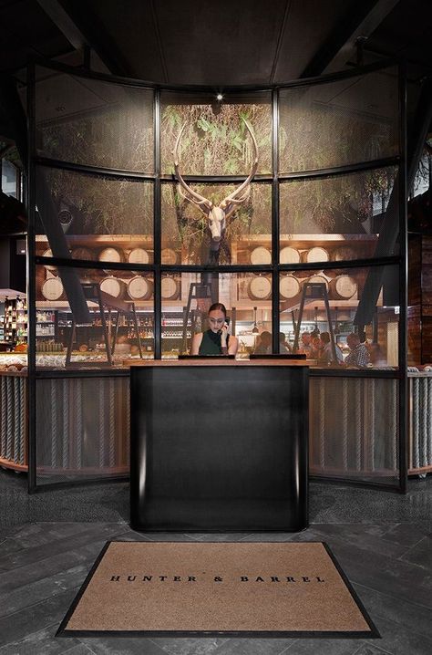 Hostess Stand Design, Hostess Stand Restaurant, Steakhouse Design Interiors, Steakhouse Restaurant Design, Steakhouse Interior, Steakhouse Design, Restaurant Hostess, Hostess Stand, Meat Restaurant