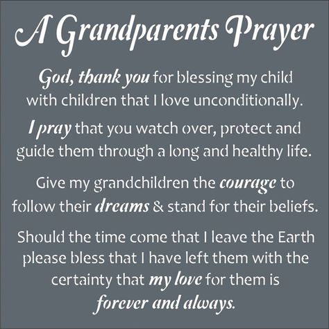 This prayer expresses so well, everything that is in my heart for my precious grandchildren. ❤ Grandson Quotes, Grandkids Quotes, Granddaughter Quotes, Quotes About Grandchildren, Grandmother Quotes, Grandparents Quotes, Grandma Quotes, My Children Quotes, Daughter Quotes